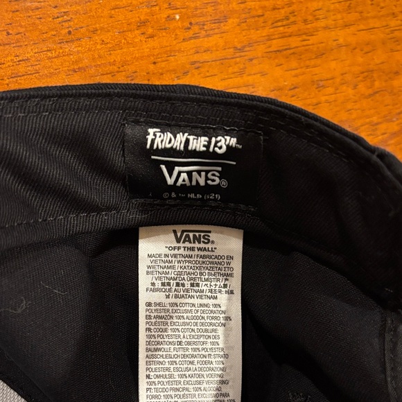 Vans Black Friday the 13th Cap - Picture 4 of 4